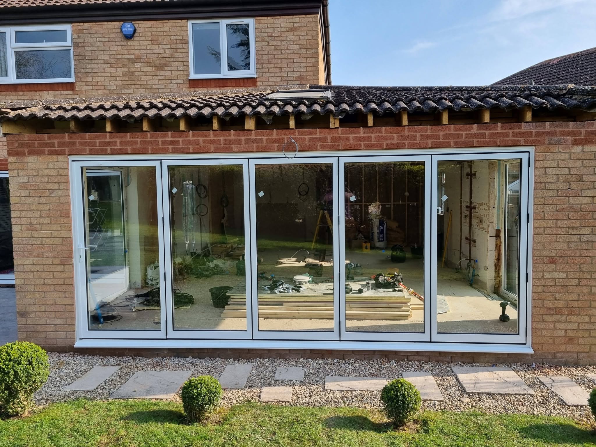 Bi-fold door extension