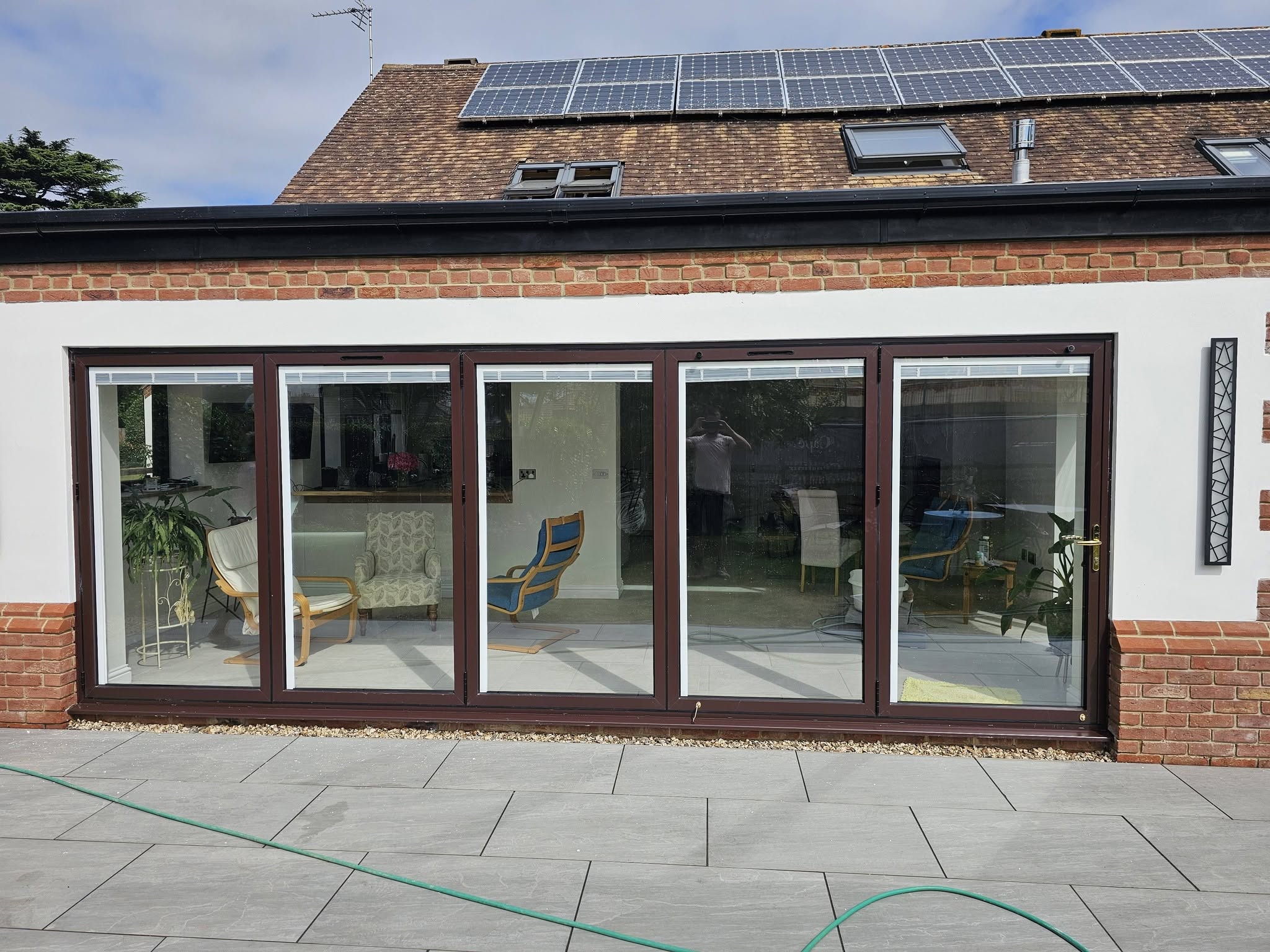 Rosewood bi-fold doors